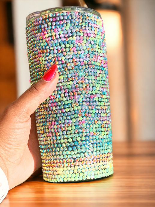 Blinged Stainless Steel Rhinestone Cups - LoverByNature