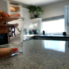 Load image into Gallery viewer, Unique Zeta Phi Beta Sorority &#39;Finer&#39; Shot Glasses - Perfect for Greek Life Parties
