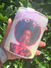 Load image into Gallery viewer, Customizable Black Barbie Tumbler - Add Your Name or Keep It Simple - 12 oz &amp; 20 oz - LoverByNature
