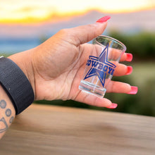 Load image into Gallery viewer, Dallas Cowboys Fan Shot Glass | Durable Vinyl Design
