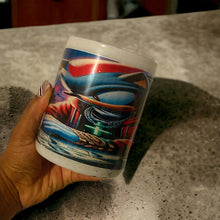 Load image into Gallery viewer, Shadow the Hedgehog Tumbler - Printed on Permanent Vinyl and Epoxy Resin Coated for Durability
