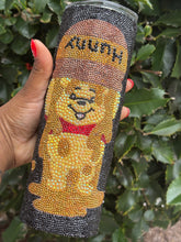 Load image into Gallery viewer, Customizable Winnie The Pooh Rhinestone Bedazzled Tumbler - 20 oz
