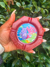 Load image into Gallery viewer, Whimsical Care Bear Tray | Epoxy Resin &amp; Permanent Vinyl | Jewelry Organizer
